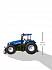 Модель трактора New Holland, синий, 1:32  - миниатюра №2